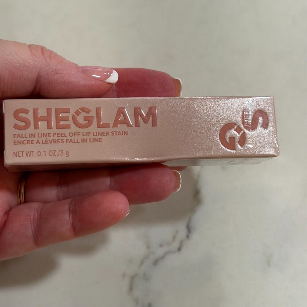 SHEGLAM Fall In Line Peel Off Lip Liner Stain Shade Pinky Promise New box